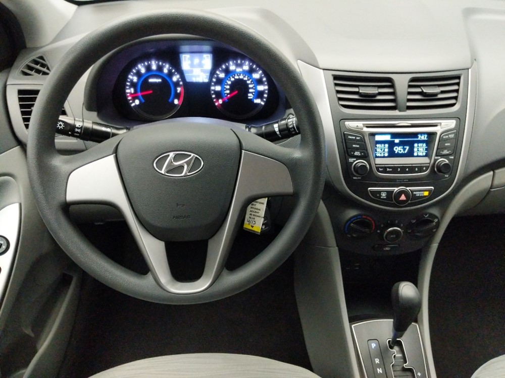 2017 Hyundai Accent - Driver Dash