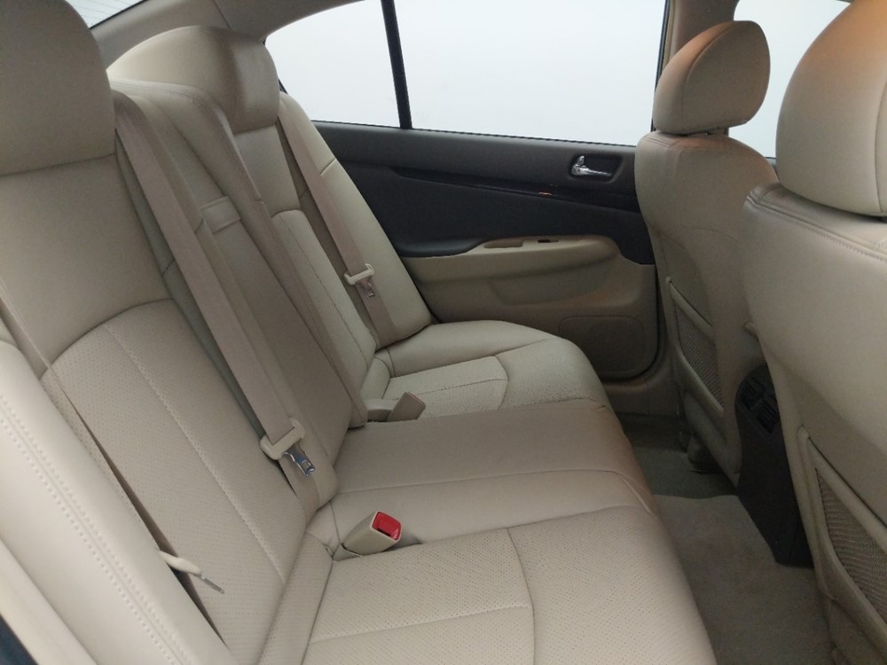 2011 INFINITI G37 - Passenger Rear Seat