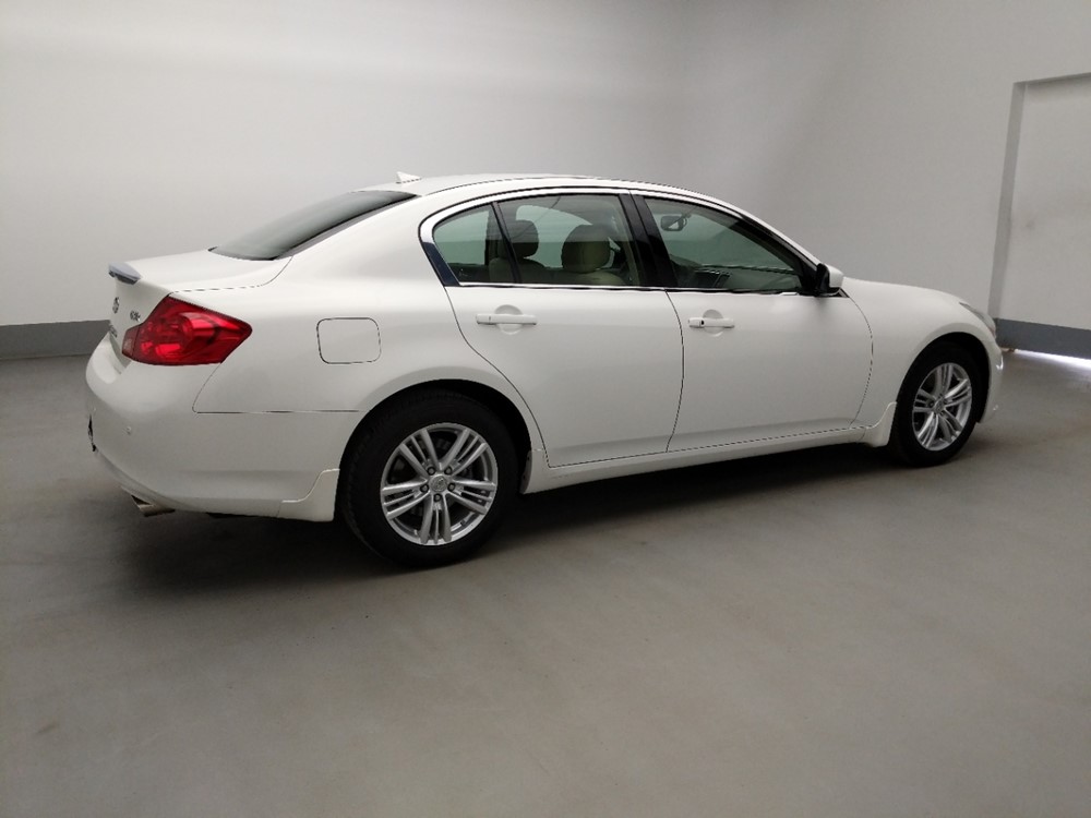 2011 INFINITI G37 - Passenger Rear Side
