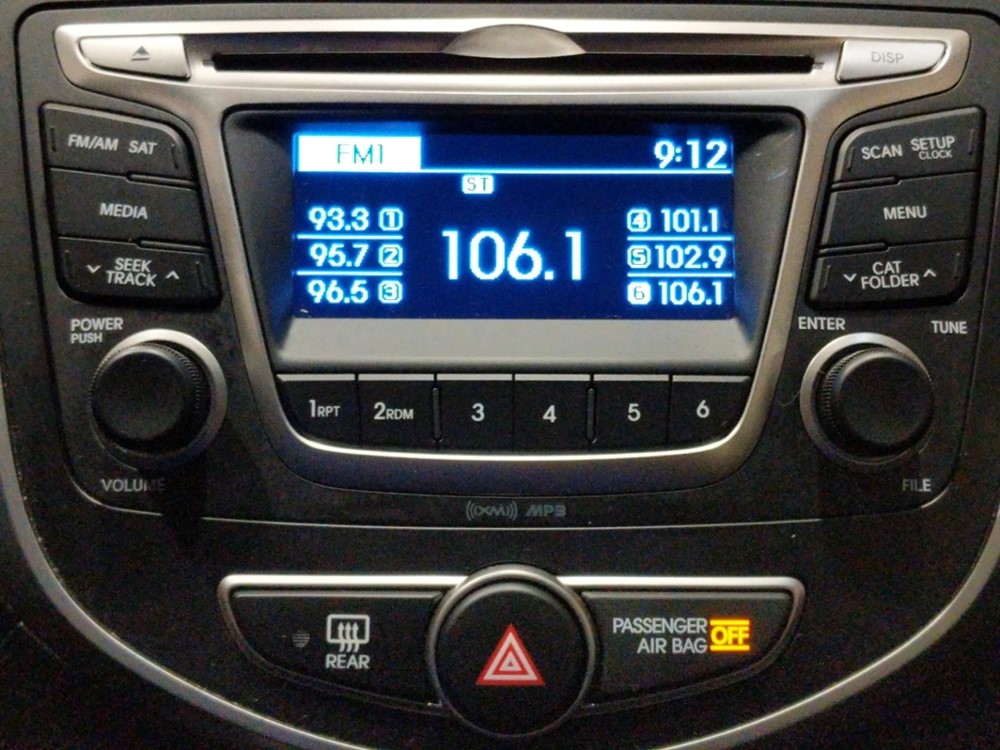 2017 Hyundai Accent - Stereo Package