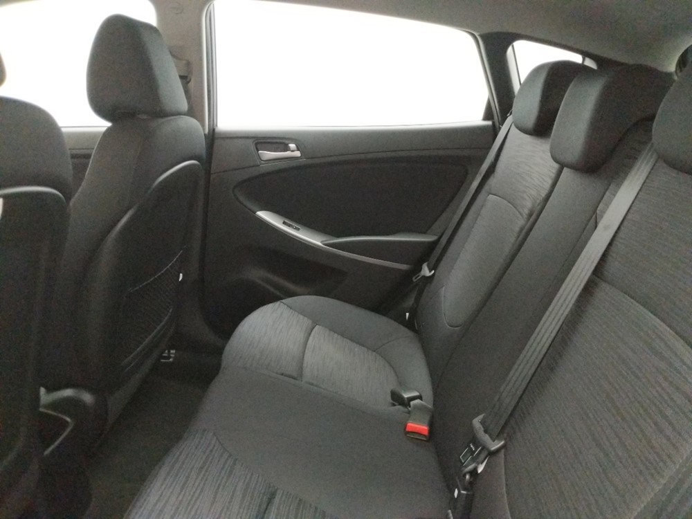 2017 Hyundai Accent - Driver Rear Seat