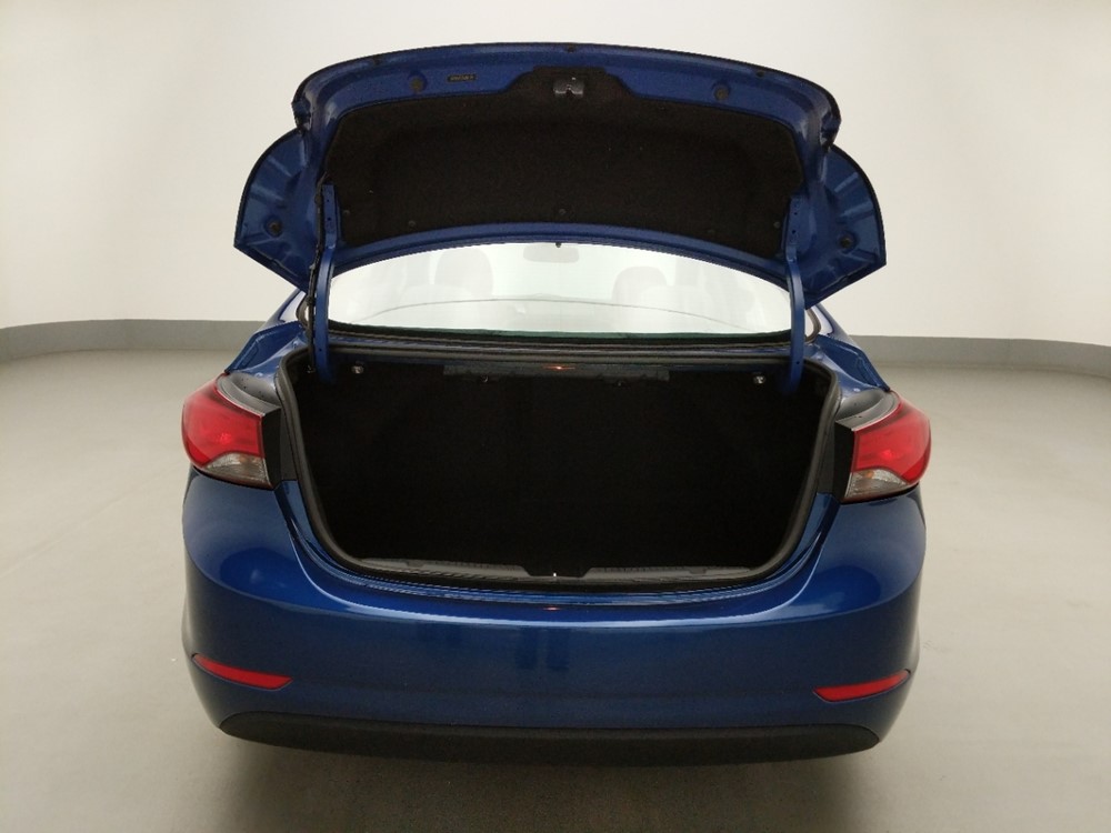 2016 Hyundai Elantra - Trunk