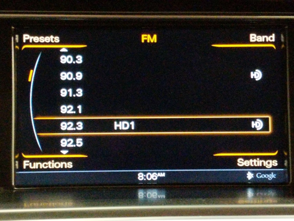 2015 Audi A4 - Stereo Package