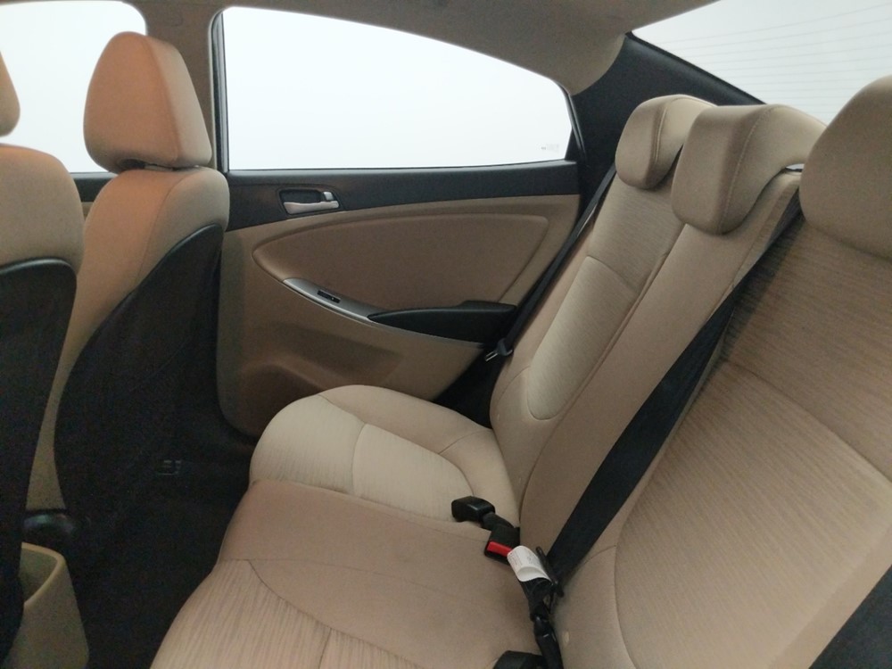 2017 Hyundai Accent - Driver Rear Seat