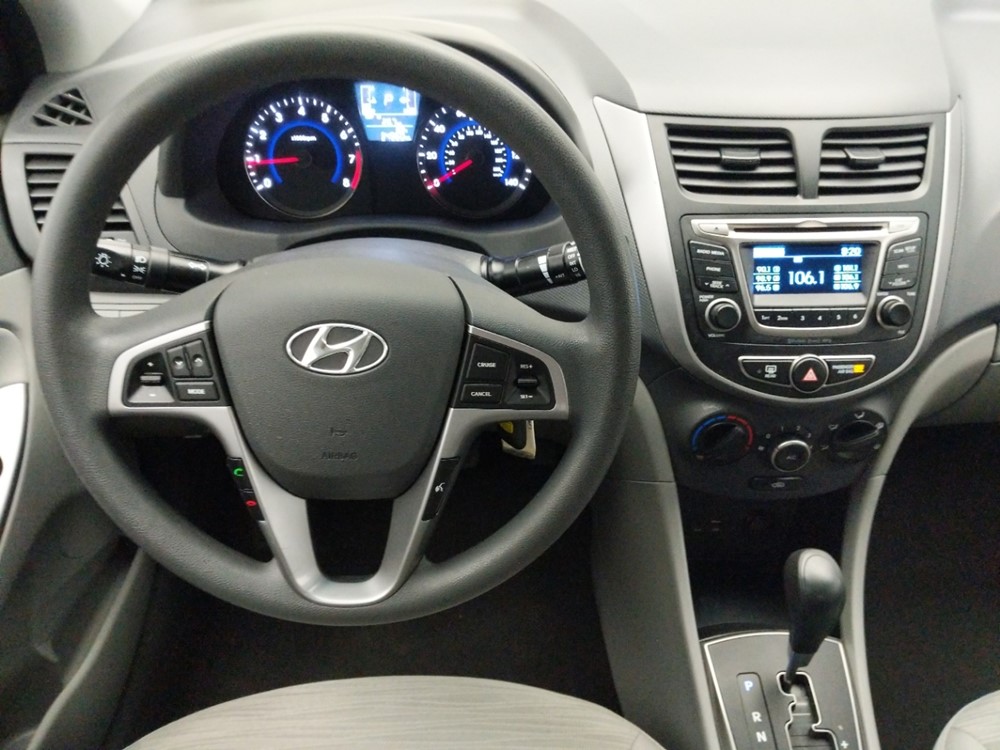 2017 Hyundai Accent - Driver Dash
