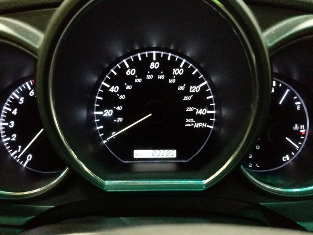2009 Lexus RX 350 - Odometer Close Up