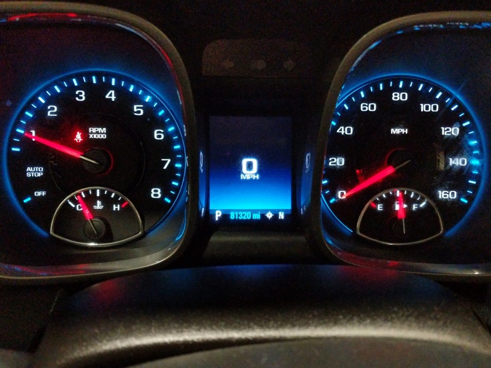 2016 Chevrolet Malibu - Odometer Close Up