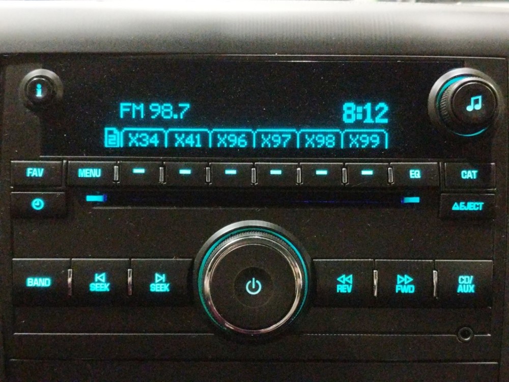2012 Chevrolet Silverado 1500 - Stereo Package