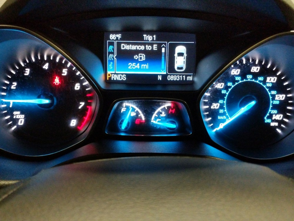 2014 Ford Escape - Odometer Close Up