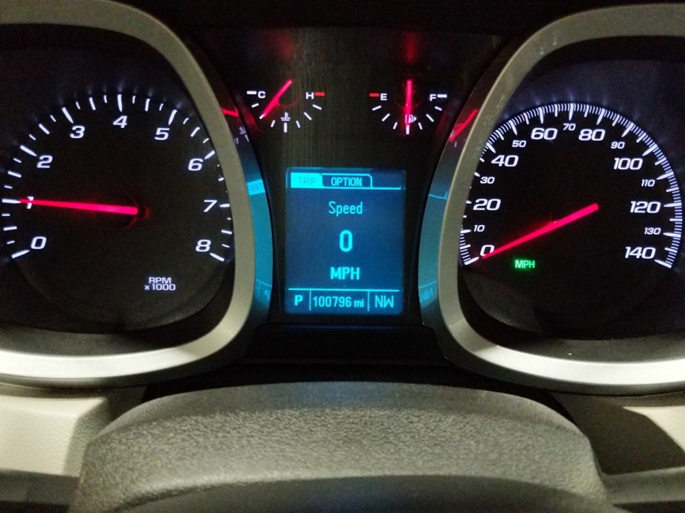 2015 Chevrolet Equinox - Odometer Close Up