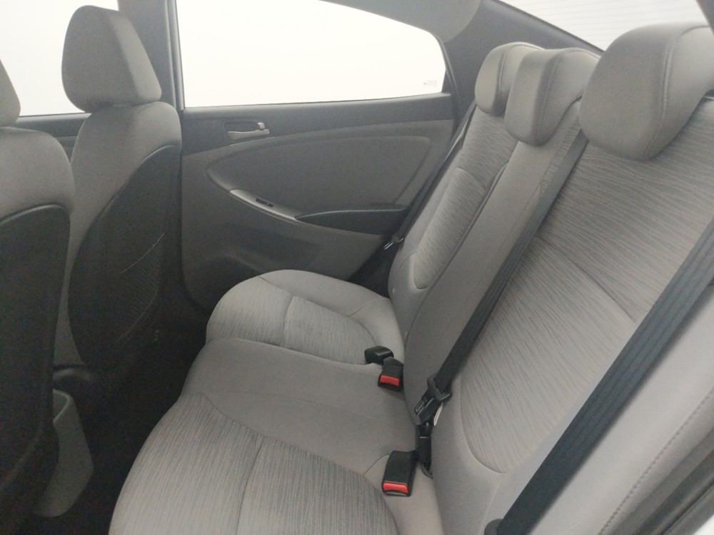 2017 Hyundai Accent - Driver Rear Seat