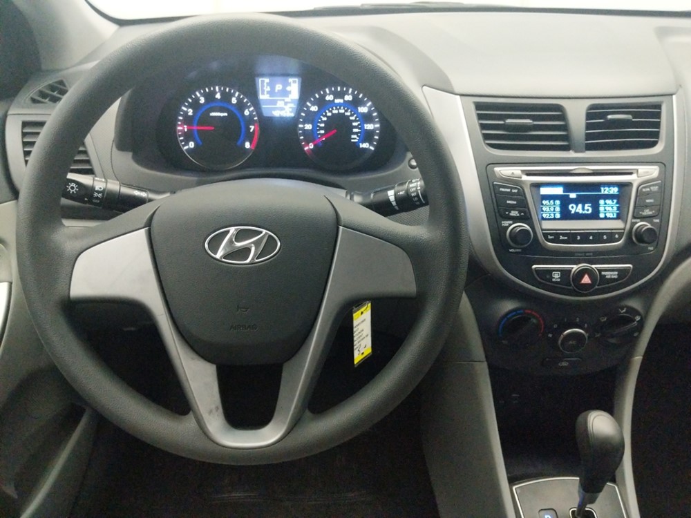 2017 Hyundai Accent - Driver Dash