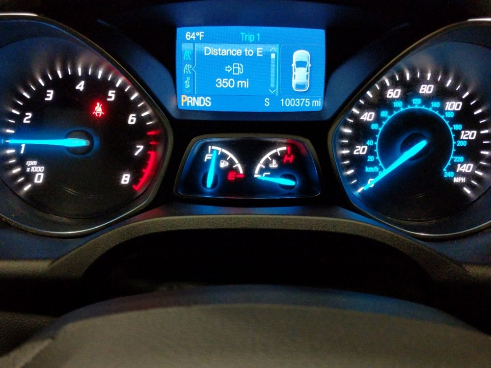 2015 Ford Escape - Odometer Close Up