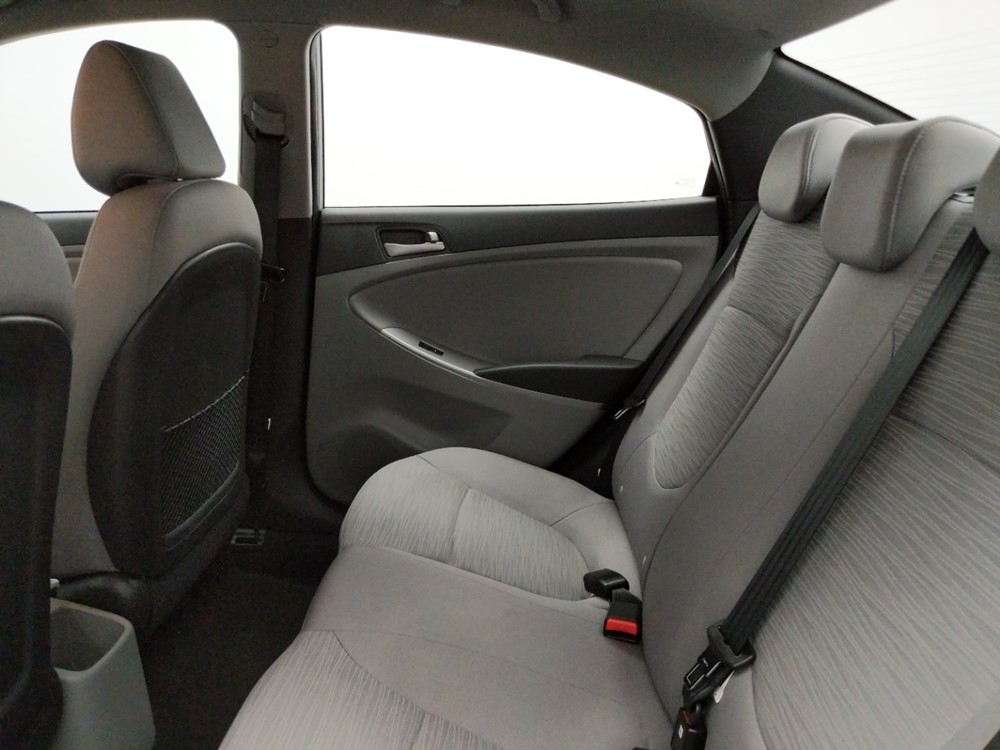 2017 Hyundai Accent - Driver Rear Seat