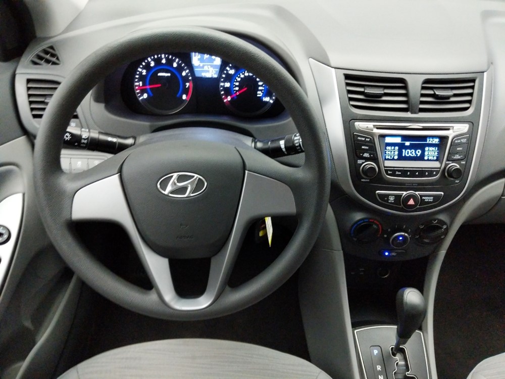 2017 Hyundai Accent - Driver Dash