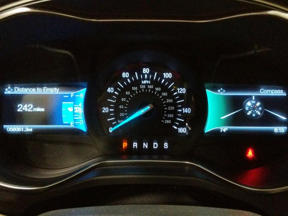 2016 Ford Fusion - Odometer Close Up
