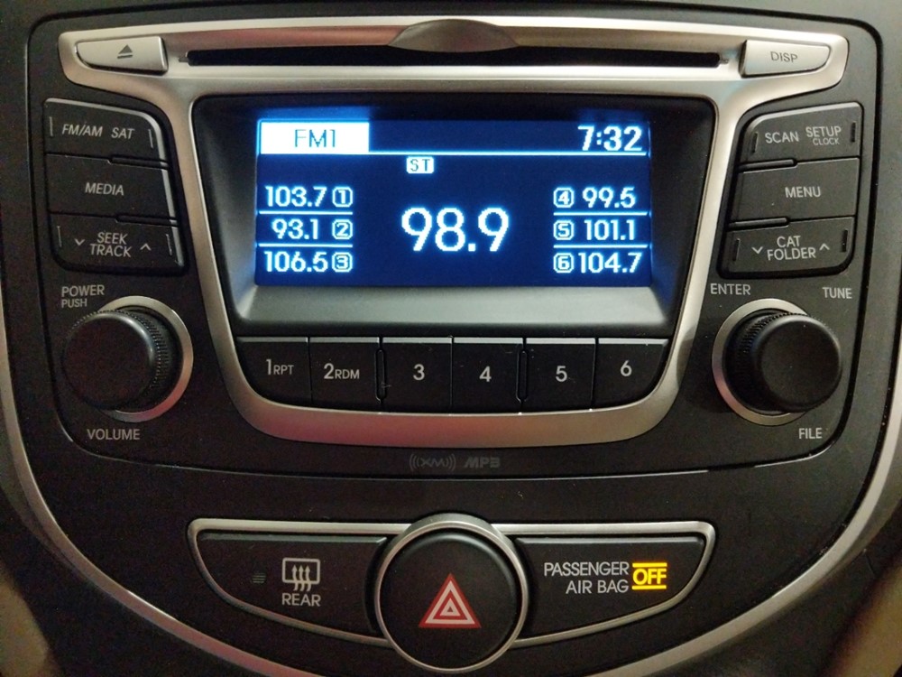2017 Hyundai Accent - Stereo Package