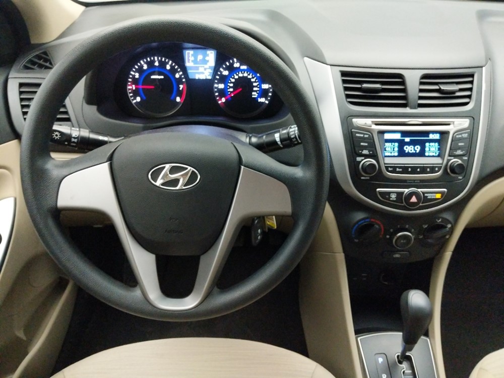 2017 Hyundai Accent - Driver Dash
