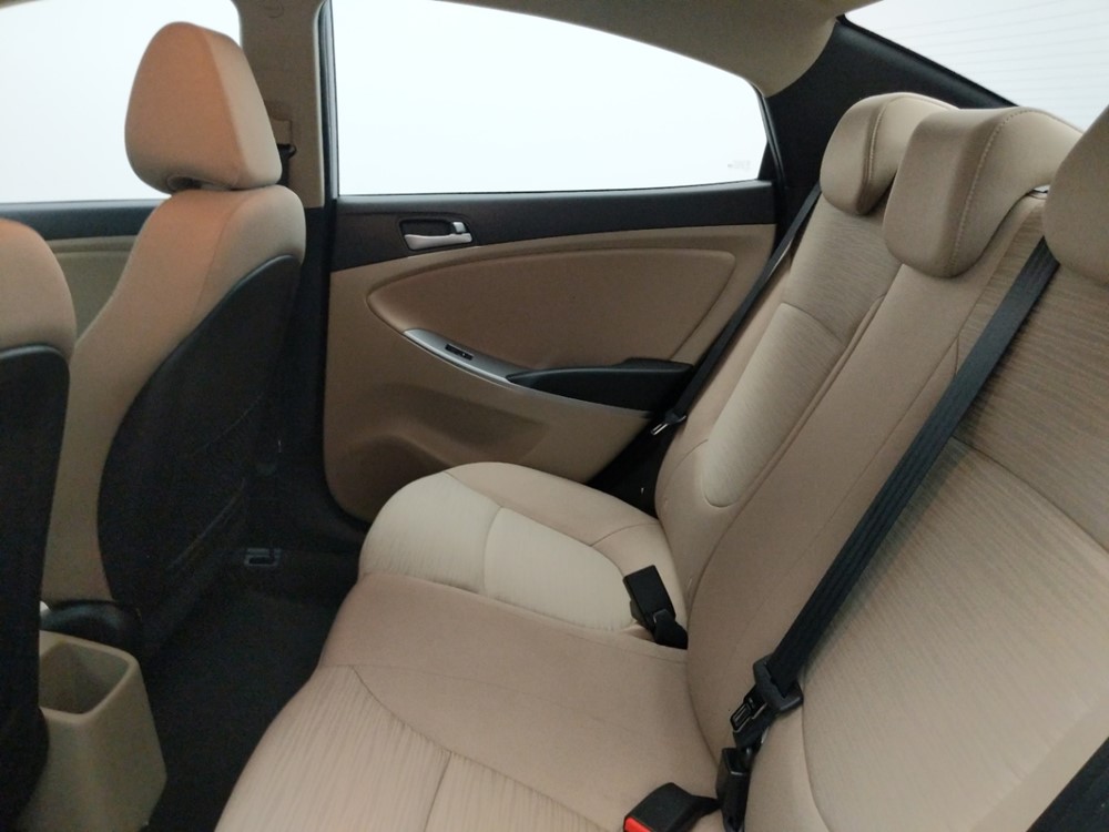 2017 Hyundai Accent - Driver Rear Seat