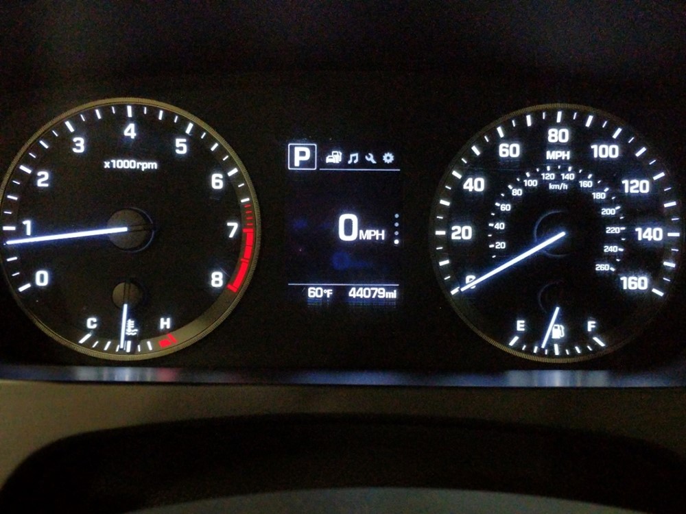 2016 Hyundai Sonata - Odometer Close Up