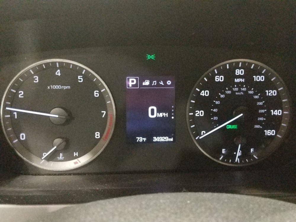 2015 Hyundai Sonata - Odometer Close Up