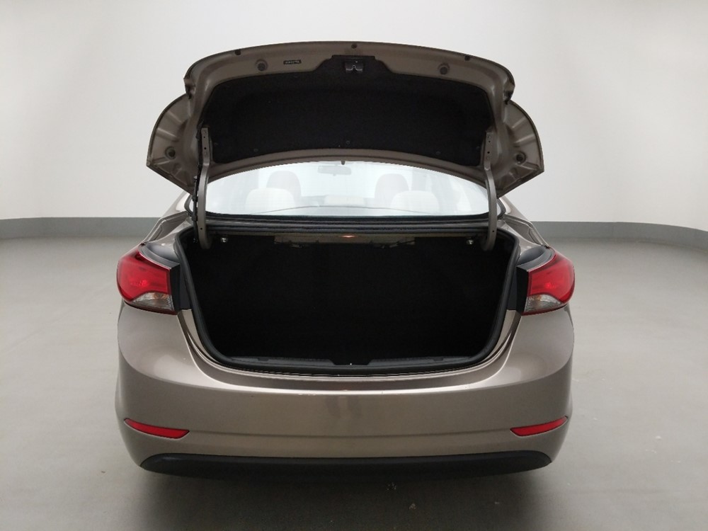 2016 Hyundai Elantra - Trunk
