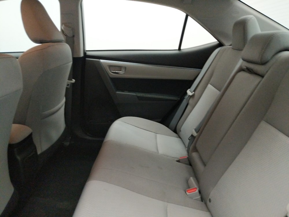 2016 Toyota Corolla - Driver Rear Seat