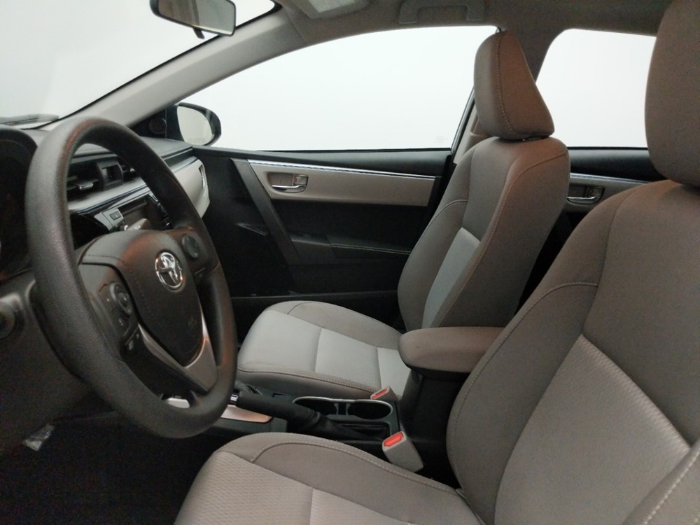2016 Toyota Corolla - Driver Front Seat