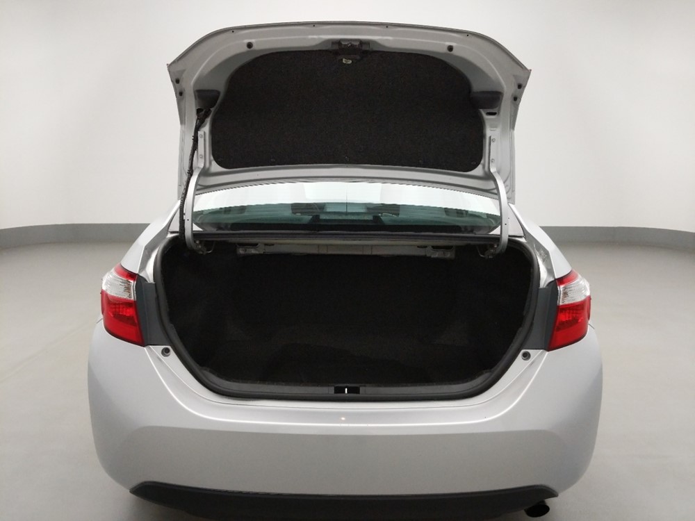 2016 Toyota Corolla - Trunk
