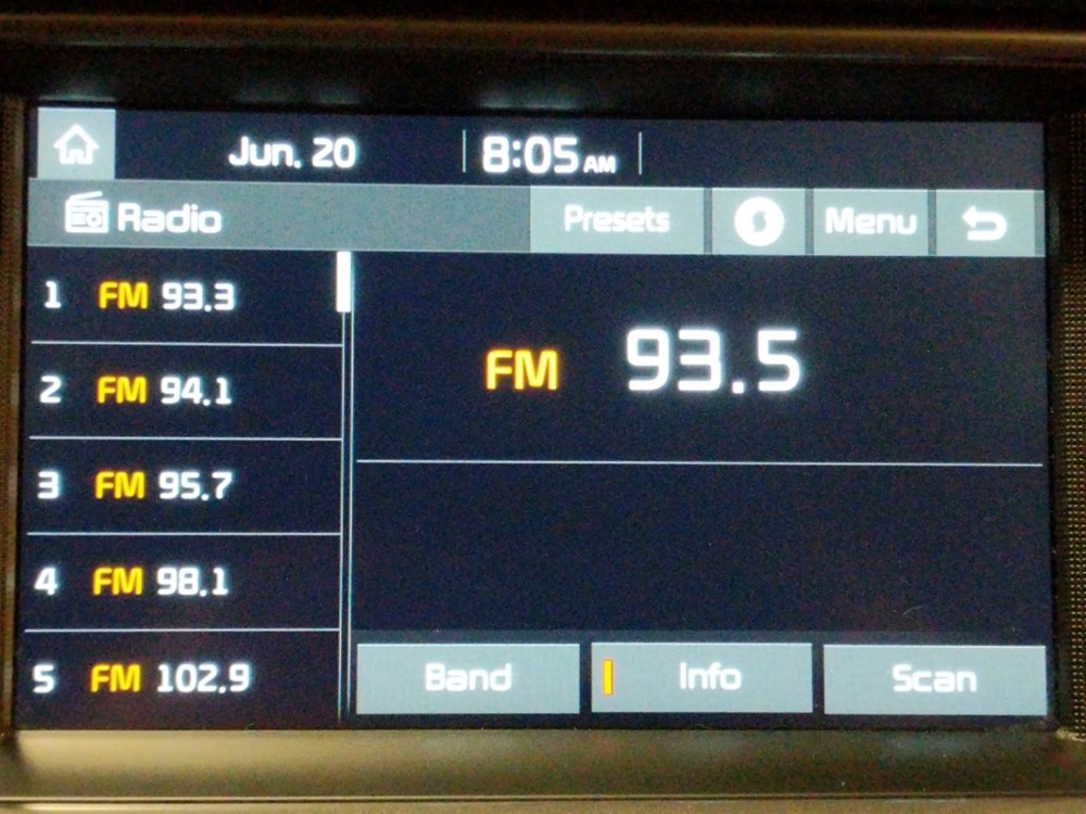 2018 Kia Optima - Stereo Package