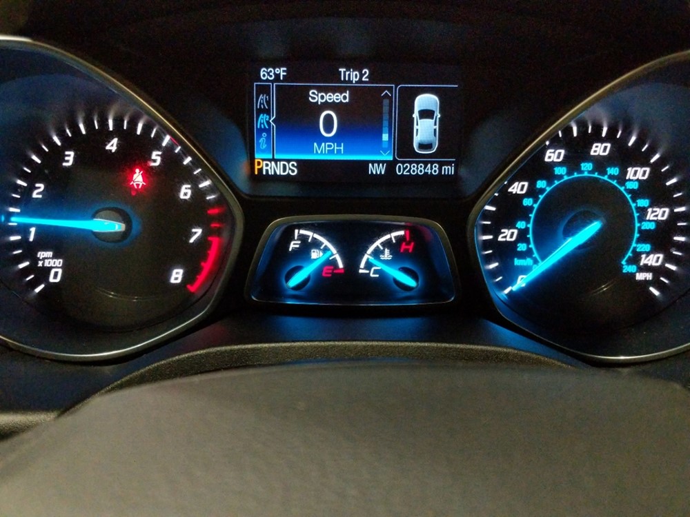2016 Ford Escape - Odometer Close Up