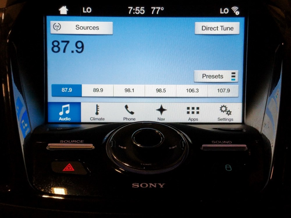2016 Ford Escape - Stereo Package