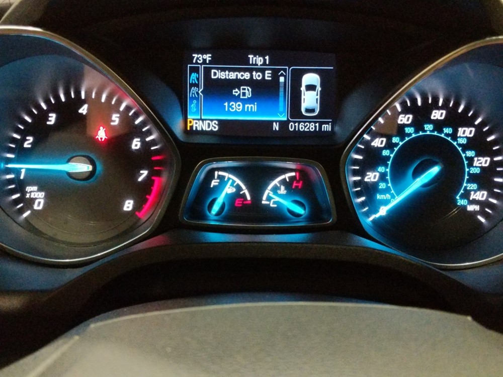 2016 Ford Escape - Odometer Close Up