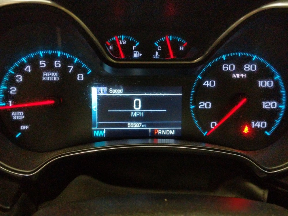 2015 Chevrolet Impala - Odometer Close Up