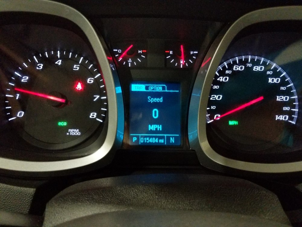 2016 Chevrolet Equinox - Odometer Close Up