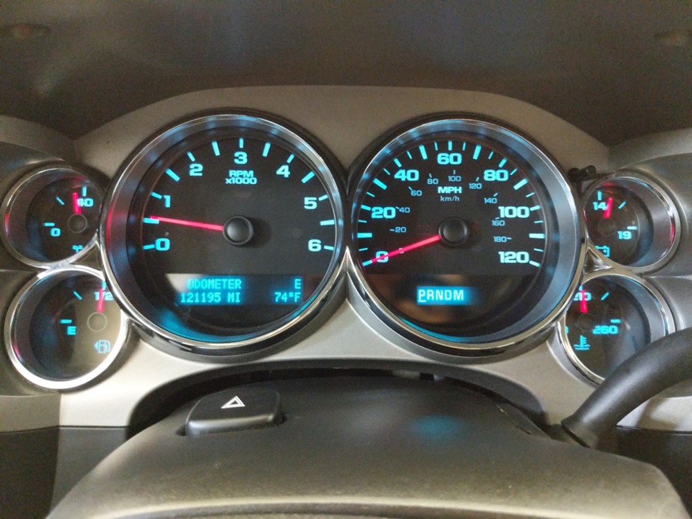 2010 GMC Sierra 1500 - Odometer Close Up