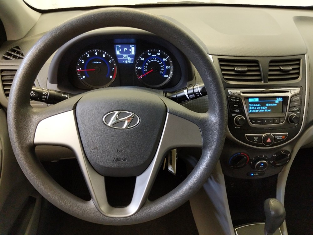 2017 Hyundai Accent - Driver Dash