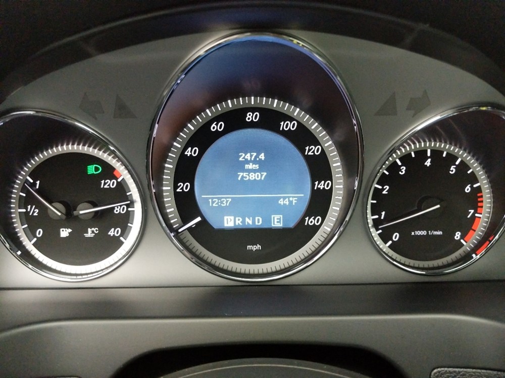 2011 Mercedes-Benz C300 - Odometer Close Up