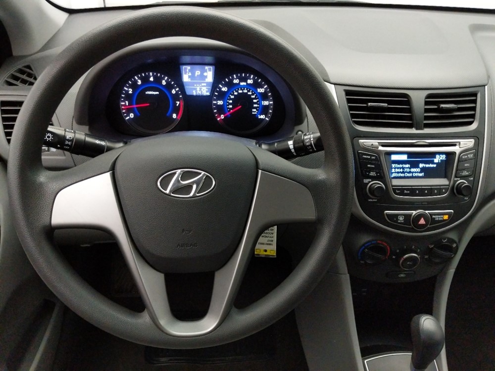 2017 Hyundai Accent - Driver Dash
