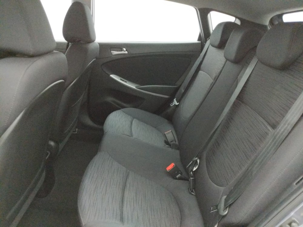 2017 Hyundai Accent - Driver Rear Seat