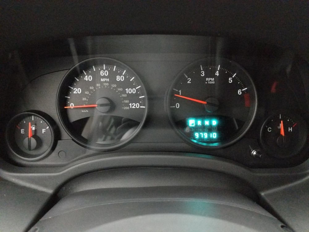 2012 Jeep Compass - Odometer Close Up