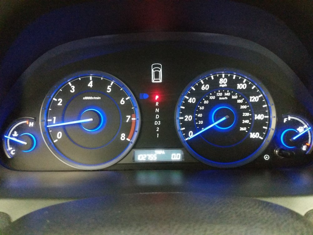 2011 Honda Accord - Odometer Close Up