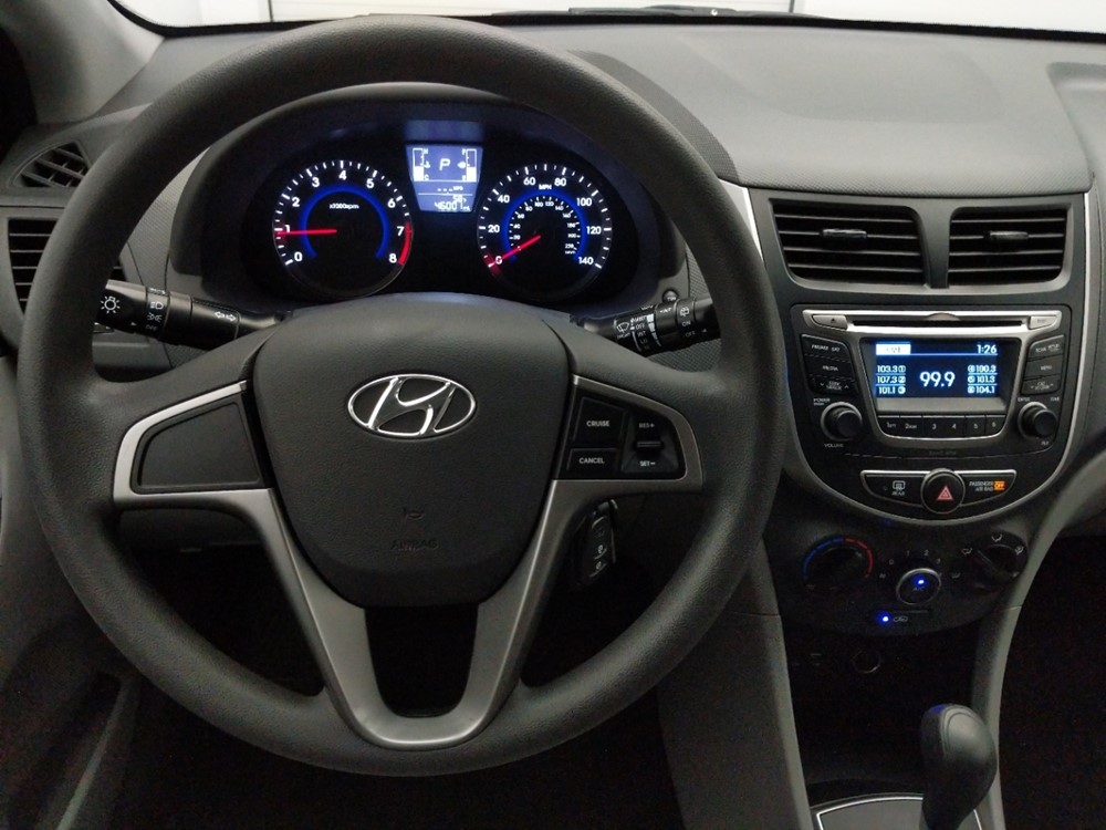 2017 Hyundai Accent - Driver Dash