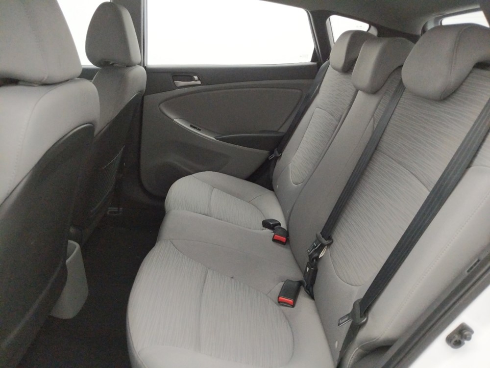 2017 Hyundai Accent - Driver Rear Seat