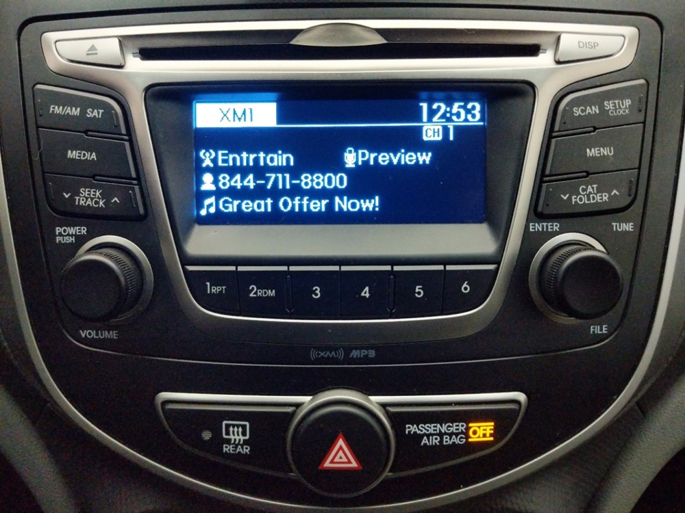 2017 Hyundai Accent - Stereo Package