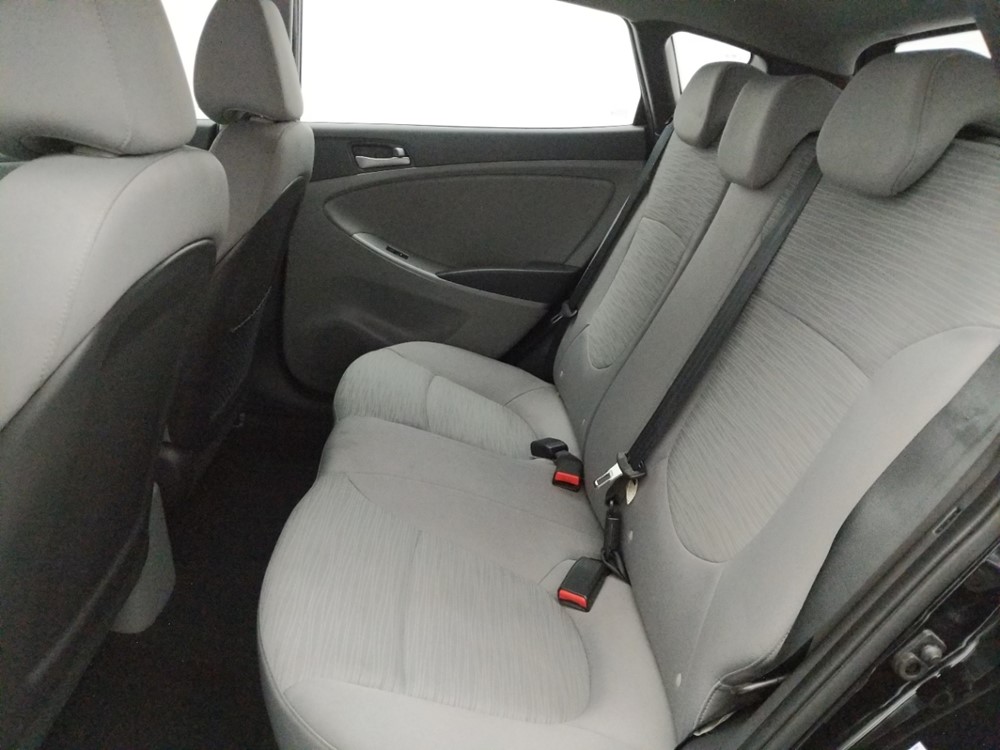 2017 Hyundai Accent - Driver Rear Seat