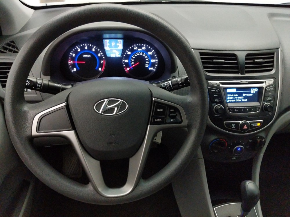 2017 Hyundai Accent - Driver Dash