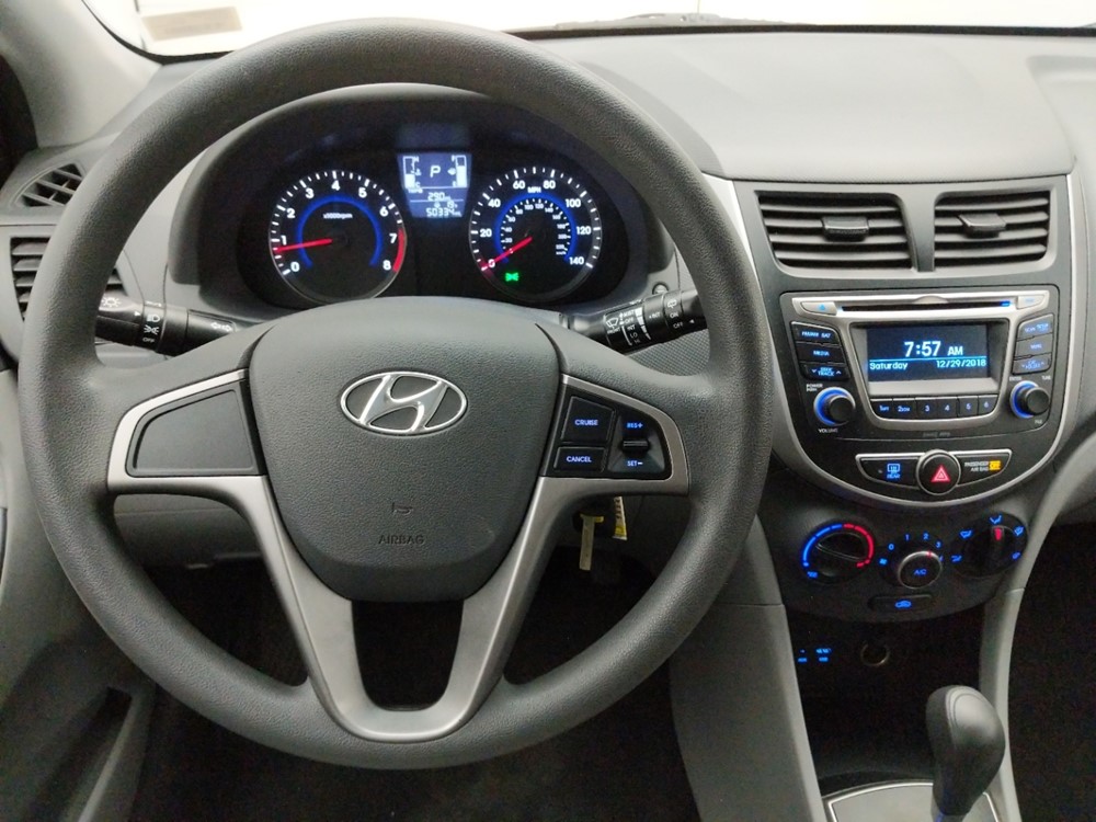 2017 Hyundai Accent - Driver Dash