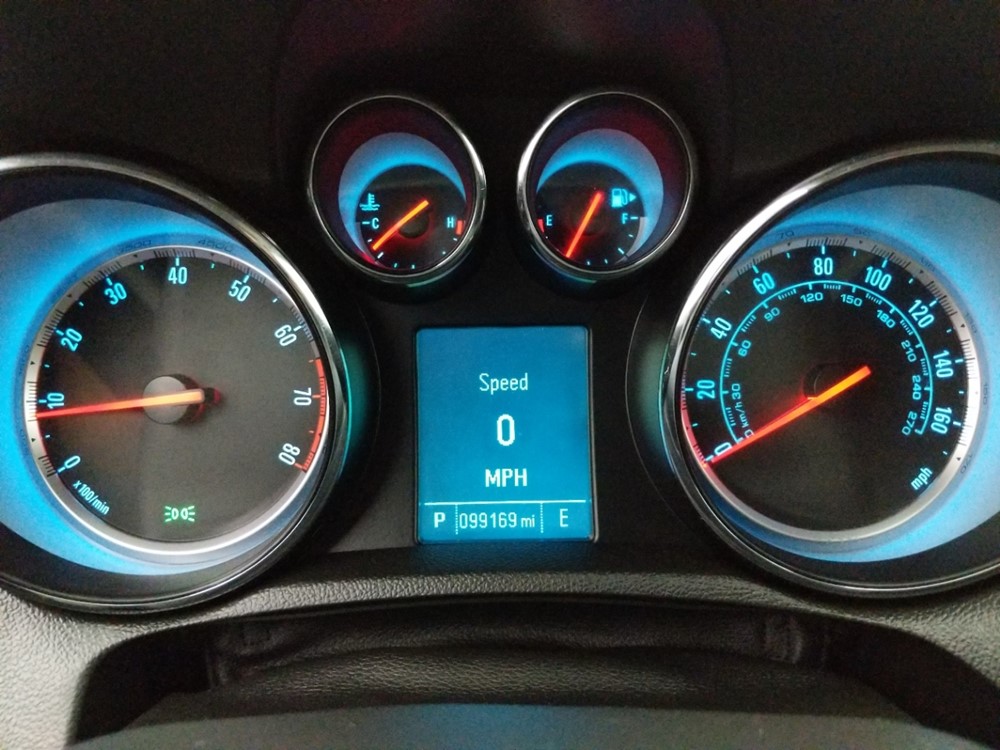 2013 Buick Encore - Odometer Close Up