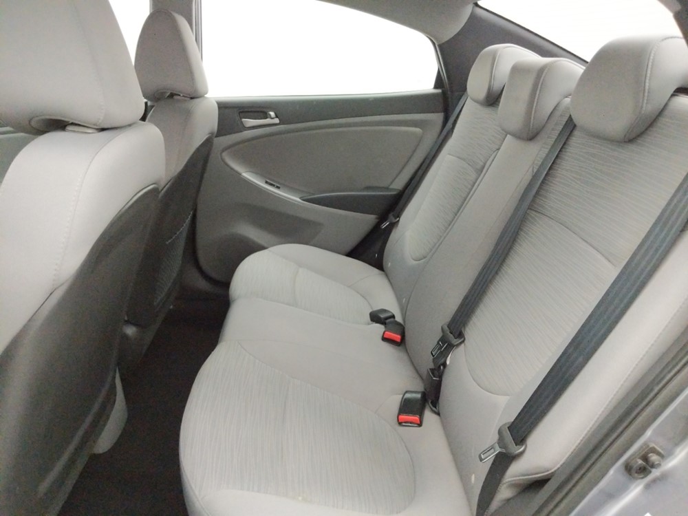 2017 Hyundai Accent - Driver Rear Seat